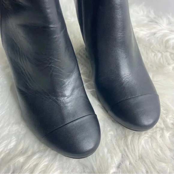 Tory Burch Womens Grove Leather Ankle Booties Size 8.5 - Picture 10 of 10